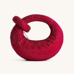 JW PEI Abacus crystal mini bag Red NWT